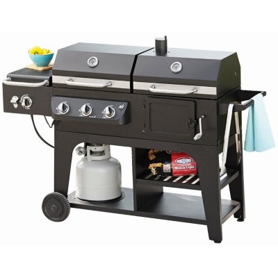 Hybrid gas grill best sale