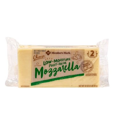 Member's Mark Mozzarella Cheese Block (2 lbs.) - Sam's Club