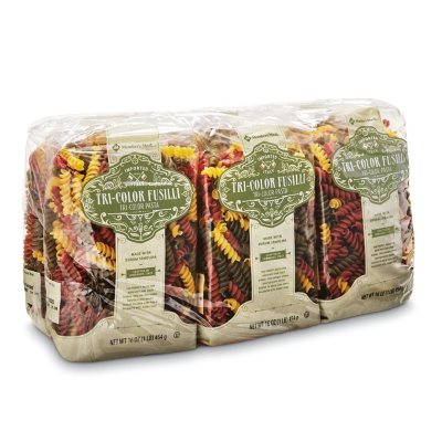 Download Member S Mark Italian Tri Color Fusilli 16 Oz 6 Ct Sam S Club