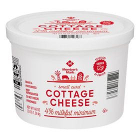 Member's Mark 4% Cottage Cheese 3 lbs.