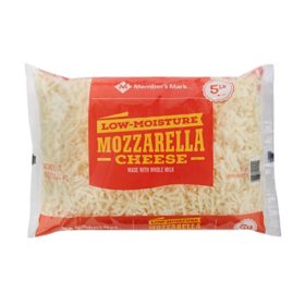 Member's Mark Shredded Mozzarella Cheese 5 lbs.