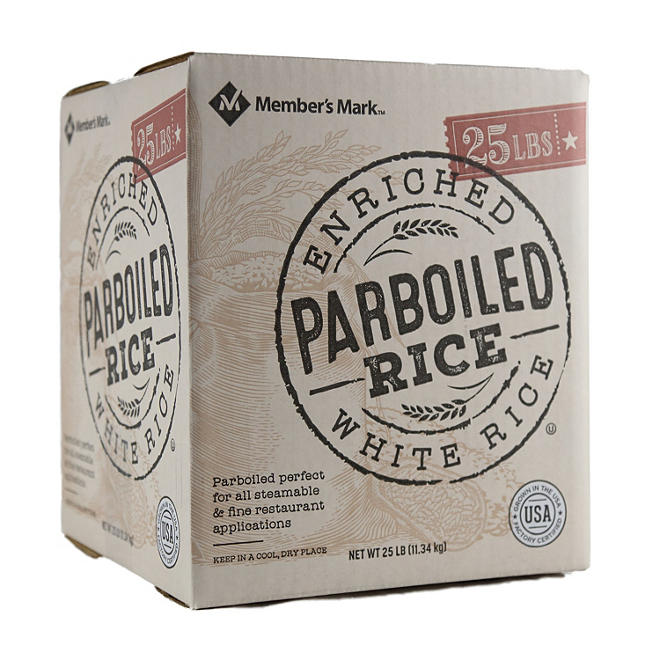 Member's Mark Parboiled White Rice, 25 lbs.