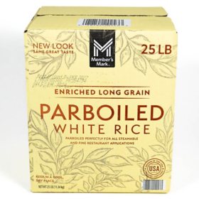 Member's Mark Parboiled White Rice, 25 lbs.