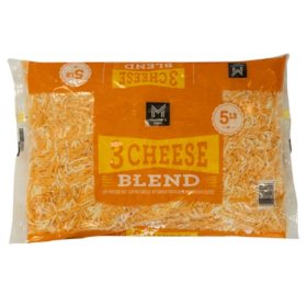 Member's Mark Three-Cheese Blend Shredded Cheese 5 lbs.