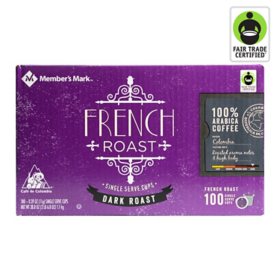 Member's Mark Single Serve Coffee Cups, French Roast (100 ct.)