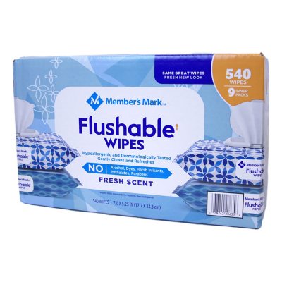 Flushable Wipes