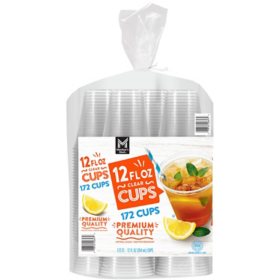 Visage 20 Ounce Disposable Cups, 1000 BPA-Free Cocktail Cups - Recyclable, Serve Beverages, Clear Plastic Disposable Juice Cups, for Picnics, BBQs, PA