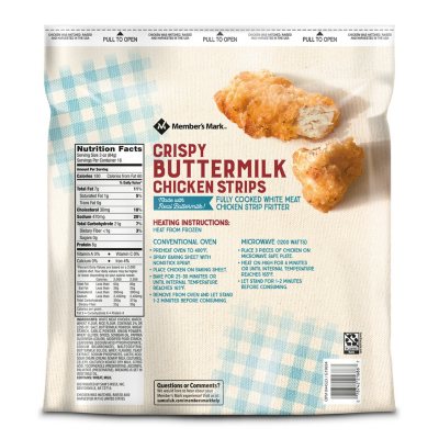 Member's Mark Buttermilk Chicken Strips, Frozen (3 lbs.) - Sam's Club