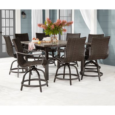 Member’s Mark Agio Toronto 9-Piece Balcony Dining Set