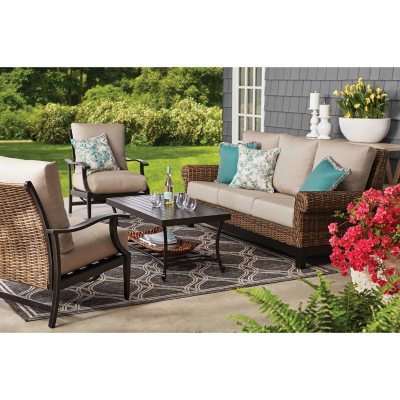 Member's Mark Peyton 4Piece Seating Patio Set dealepic
