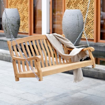 Member S Mark Teak Porch Swing