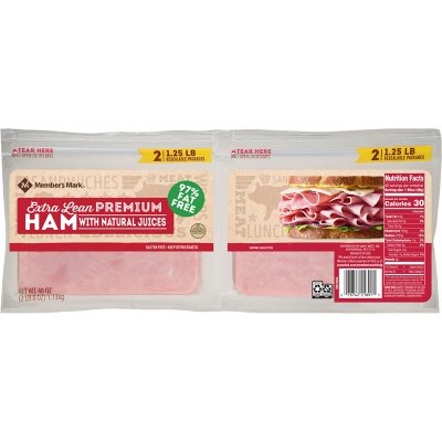 Member's Mark Extra Lean Premium Ham (40 oz.) - Sam's Club