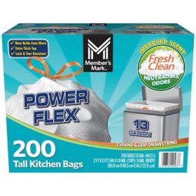 Member's Mark Commercial Contractor Clean-Up Trash Bags (42 gal