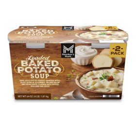 Member's Mark Loaded Baked Potato Soup, 32 oz., 2 pk.