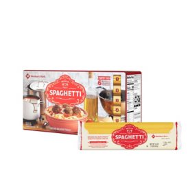 Member's Mark Spaghetti Pasta Pantry Pack, 1 lb., 6 pk.