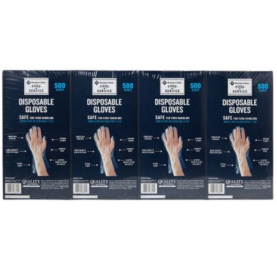 poly gloves sam's club