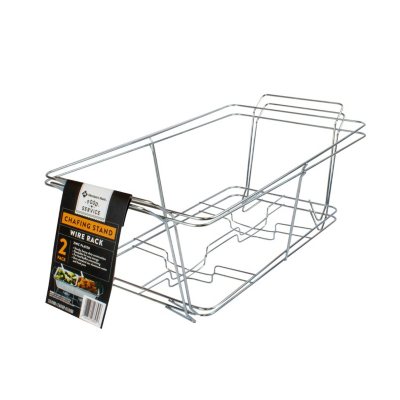 Wire Stand for Disposable Foil Chafing Tray Food Pan