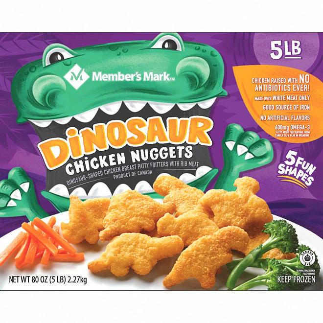 Member's Mark Dinosaur Chicken Nuggets (5 lbs.)