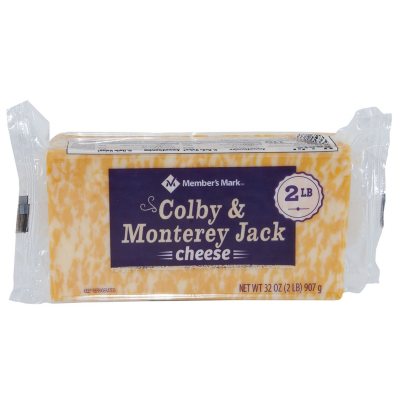 Member's Mark Colby and Monterey Jack Cheese Chunk 2 lbs. Sam's Club
