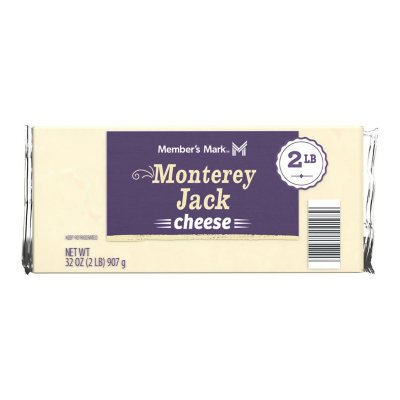 Member's Mark Monterey Jack Cheese, Chunk (2 lbs.) - Sam's Club