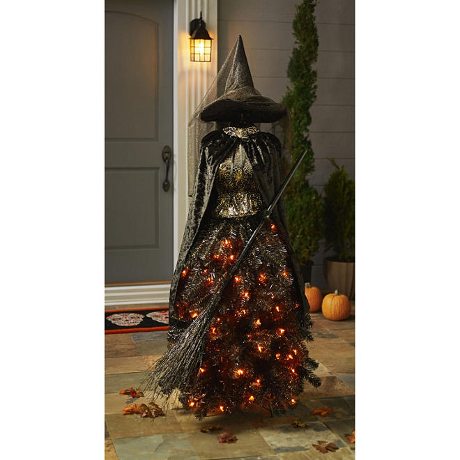 Member's Mark 5' Halloween Witch Dress Form Tree