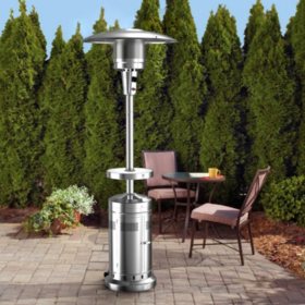 Member S Mark Patio Heater With Led Table Sam S Club