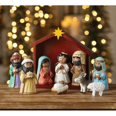 Two's Company Light Up Nativity Set - The Sandbox Children's Boutique