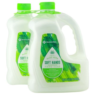 Member's Mark Moisturizing Hand Soap Refill, Aloe Vera (80 fl. oz., 2 pk.)  - Sam's Club