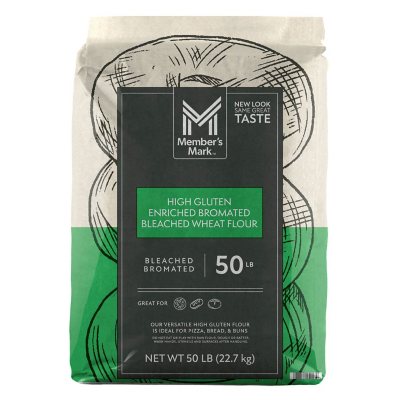 Member's Mark High-Gluten Flour, 50 lbs. - Sam's Club