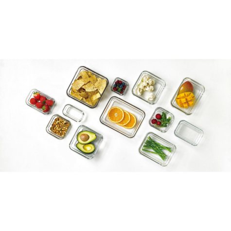 Member's Mark 24-Piece Glass Food Storage Set by Glasslock