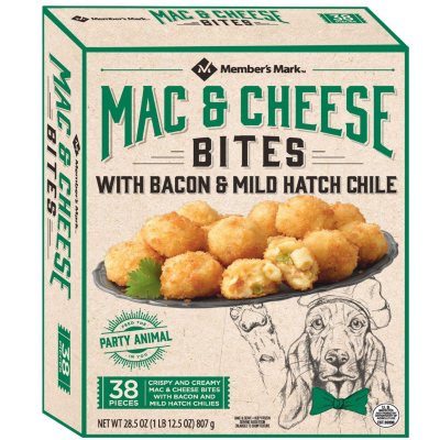 Member's Mark Mac and Cheese Bites with Bacon and Mild Hatch Chile (  oz., 38 ct.) - Sam's Club