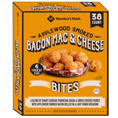 Member's Mark Bacon Mac and Cheese Bites ( oz., 38 ct.) - Sam's Club