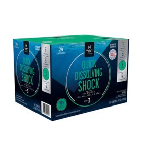 Member's Mark Quick Dissolving Shock Stabilizer 1 lb, 24pk