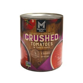 Member's Mark Crushed Tomatoes In Tomato Puree 105 oz. can