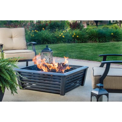 Member S Mark 35 Tapered Square Fire Pit Sam S Club