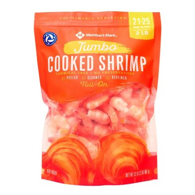 Save on Giant Cooked Shrimp Extra Jumbo w/Cocktail Sauce 21 - 25 ct Frozen  Order Online Delivery