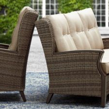 newcastle seating mark comfort plush 6pc agio sunbrella patio deep member fabric piece samsclub