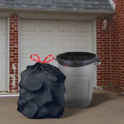 Trash Bags - 33 Gallon Trash Bags with Ties 5 Count (Case Qty: 240) – Pans  Pro