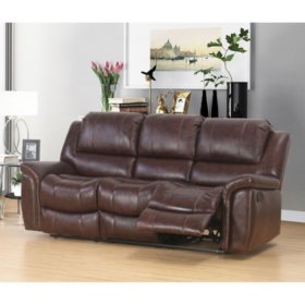 Member S Mark Westwood Top Grain Leather Sofa Sam S Club
