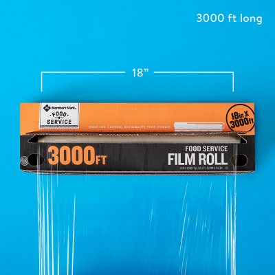 Choice 18 x 3000' Foodservice Film with Serrated Cutter