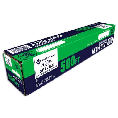 RW Base Foodservice Heavy-Duty Aluminum Foil Roll - 12 x 500 - 1 count box
