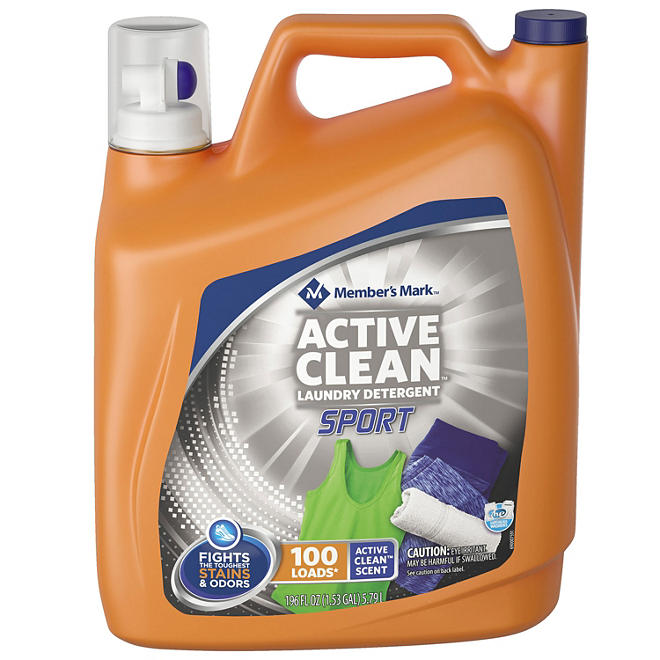 Member's Mark Ultimate Clean Sport Liquid Laundry Detergent (196 oz., 100 loads)