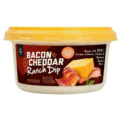 Member S Mark Bacon Cheddar Ranch Dip 24 Oz Sam S Club