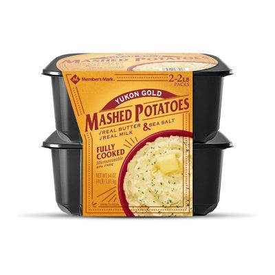 Pre packaged mashed discount potatoes