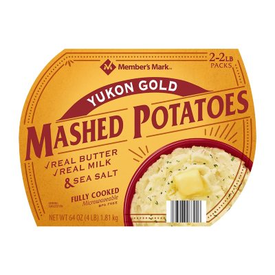Member S Mark Yukon Gold Mashed Potatoes 4 Lbs Sam S Club
