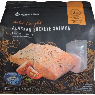 Member's Mark Wild Caught Alaskan Sockeye Salmon (2 lbs.) - Sam's Club