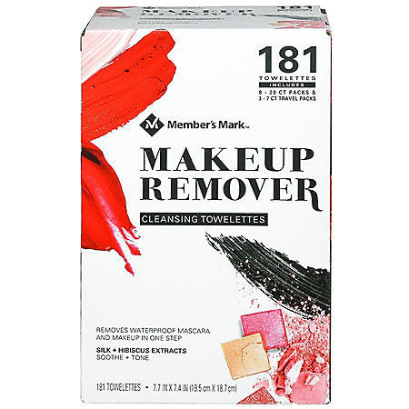 Member's Mark Makeup Remover Cleansing Towelettes (181 ct.)
