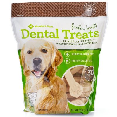 Member's Mark Dental Chew Treats for Dogs (30 ct.) - Sam's Club