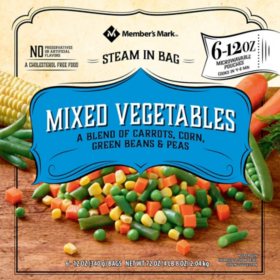 Member's Mark Mixed Vegetables  6 ct., 12 oz. bags