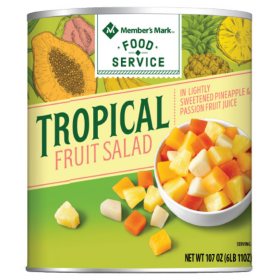 Member's Mark Tropical Fruit Salad 107 oz.